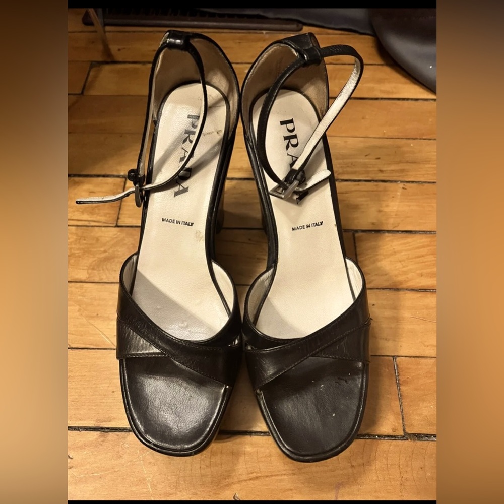 Vintage Prada Wedges 38.5
